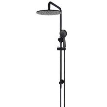 Round 3 Function Twin Shower With Square Gooseneck